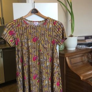 Yellow and Rose Dress | LuLaRoe
